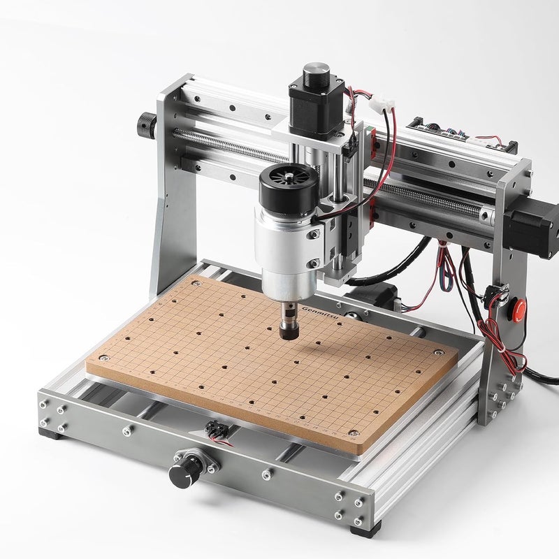 Genmitsu CNC MDF Grid Spoilboard for 3020 CNC Router Machine, Compatible with 3020-PRO Max Perfectly, 300 x 200 x 12mm, M6 Holes (6mm), Screws and Wrench Included - Image 4